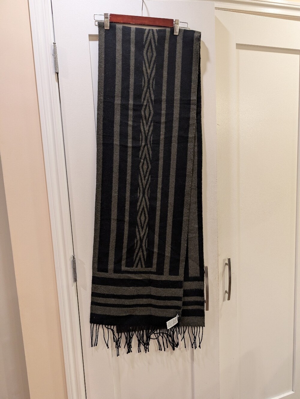 NWT Oversized Wool Blend Scarf